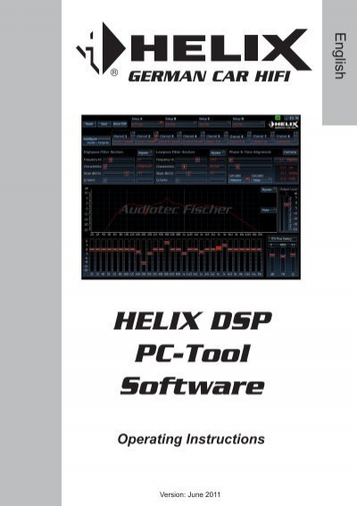 helix dsp pro software